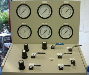 Calibrated test panel