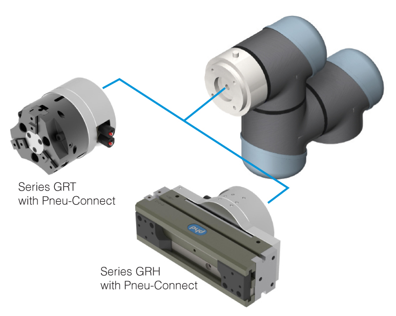 PHD Pneu-Connect with Grippers