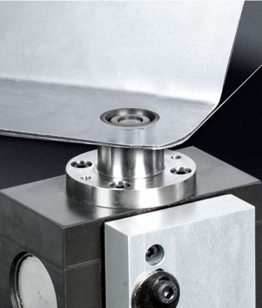 PHD PLK Pin Clamp with workpiece