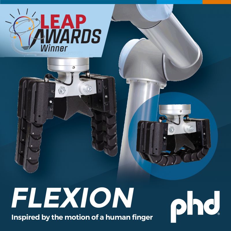 New FLEXION Gripper from PHD inspired by human hand